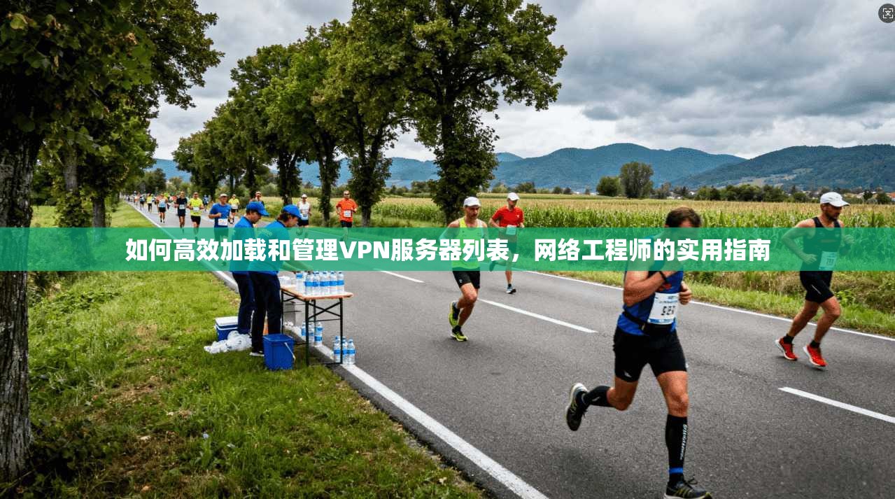 如何高效加载和管理VPN服务器列表，网络工程师的实用指南