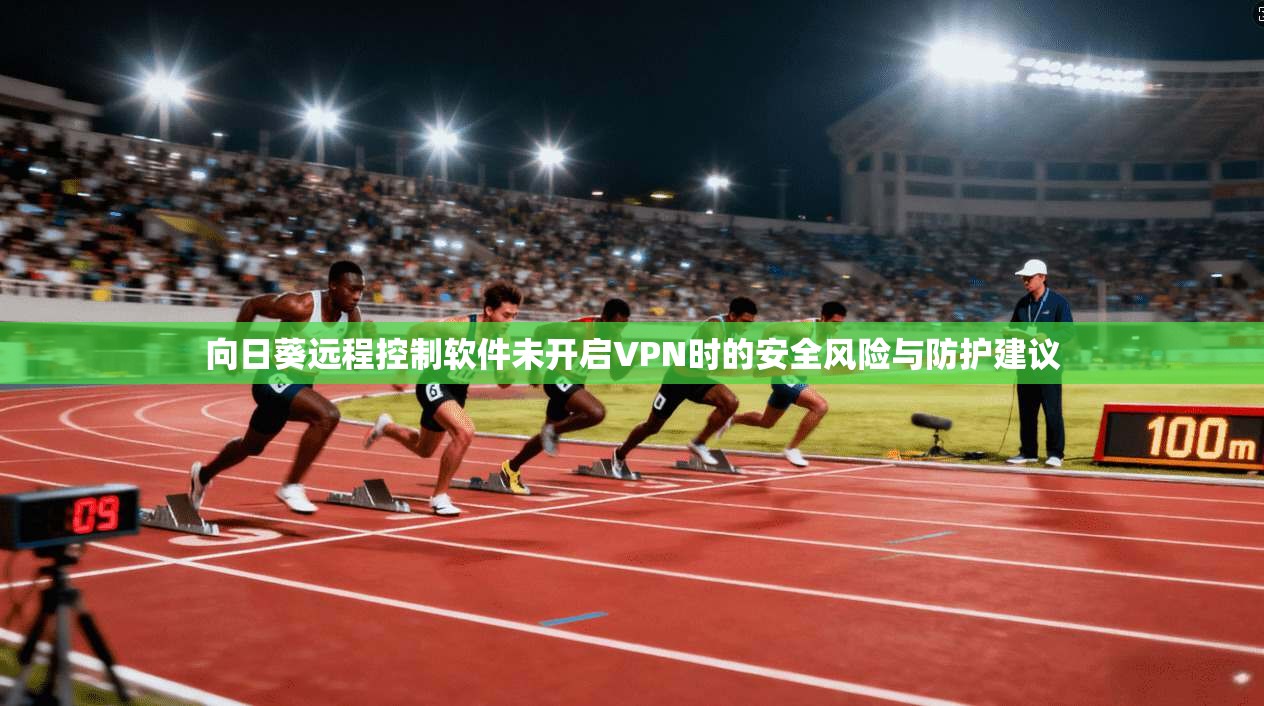 向日葵远程控制软件未开启VPN时的安全风险与防护建议