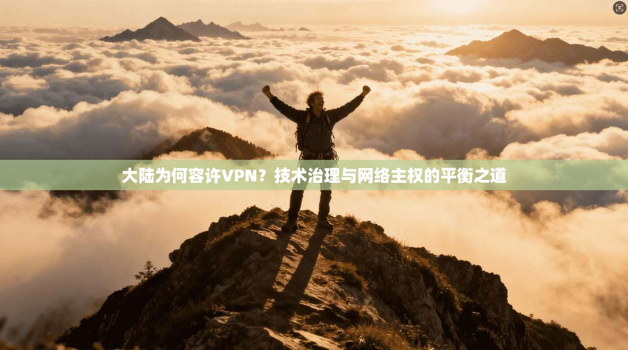 大陆为何容许VPN？技术治理与网络主权的平衡之道