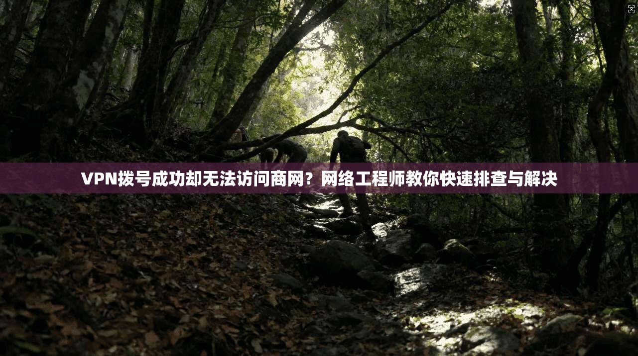 VPN拨号成功却无法访问商网?网络工程师教你快速排查与解决 VPN拨号成功却无法访问商网?网络工程师教你快速排查与解决