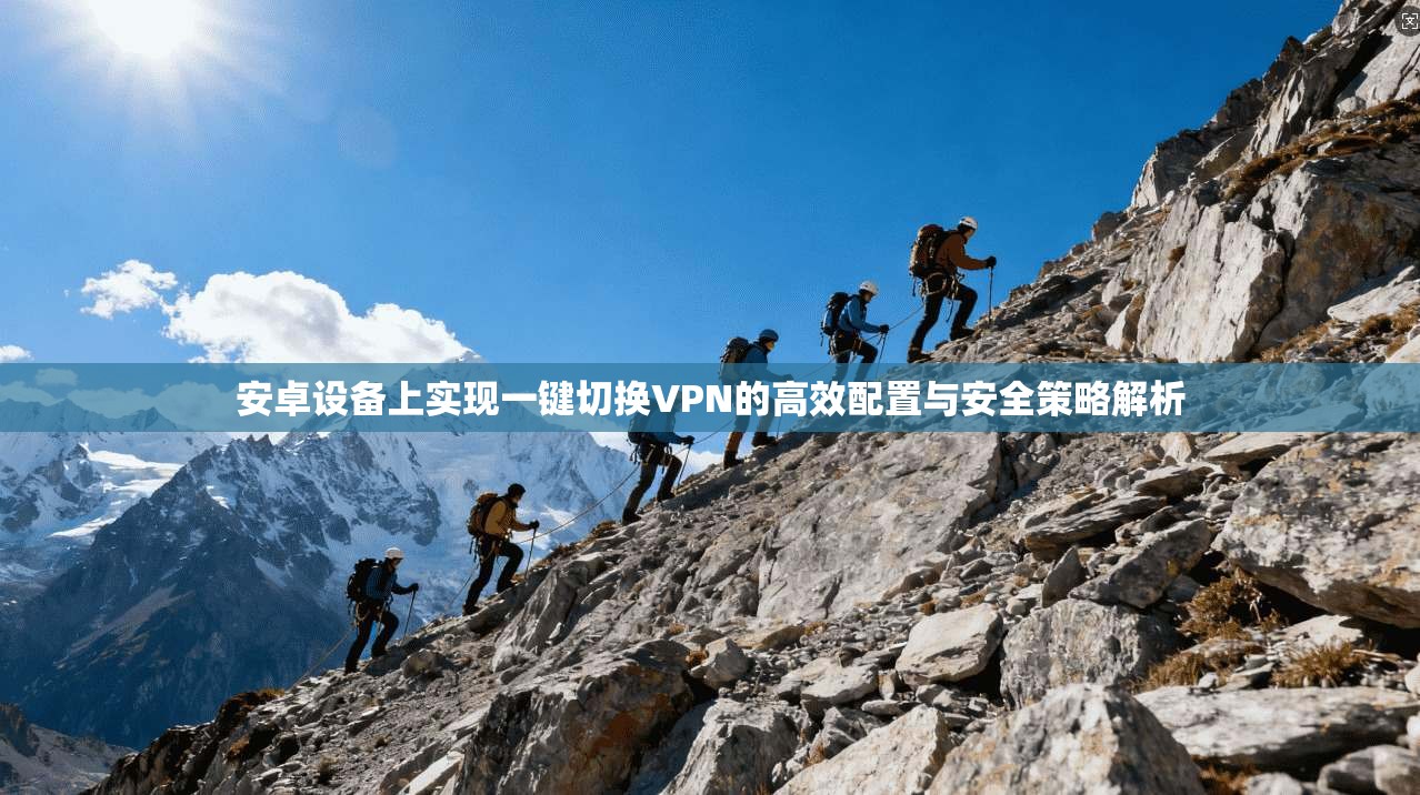 安卓设备上实现一键切换VPN的高效配置与安全策略解析 安卓设备上实现一键切换VPN的高效配置与安全策略解析