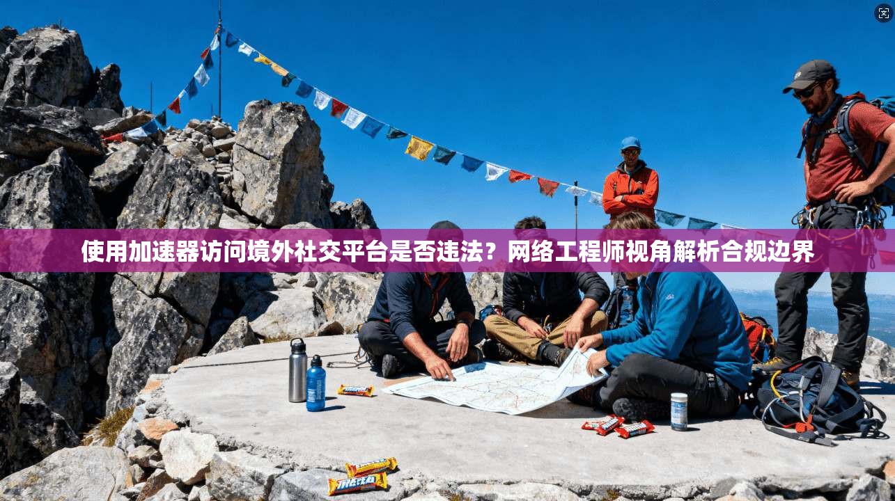 使用加速器访问境外社交平台是否违法？网络工程师视角解析合规边界