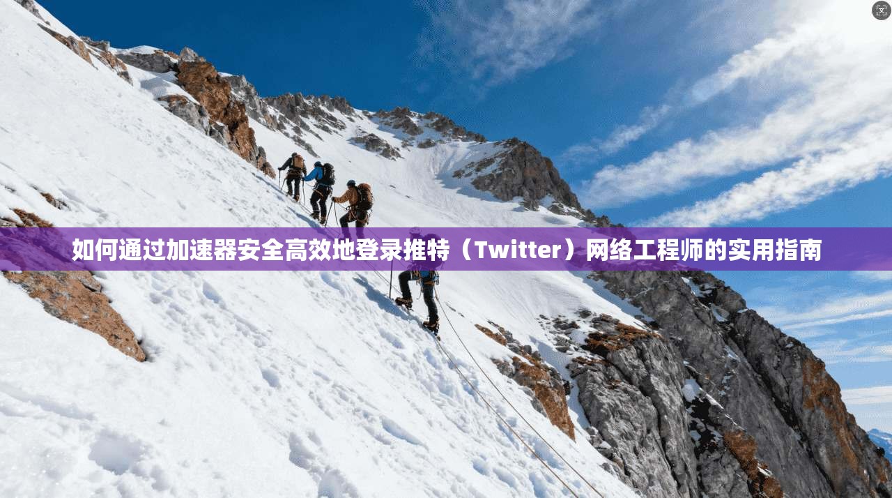 如何通过加速器安全高效地登录推特（Twitter）网络工程师的实用指南