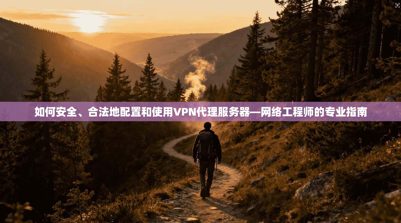 如何安全、合法地配置和使用VPN代理服务器—网络工程师的专业指南