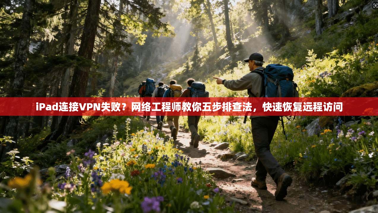 iPad连接VPN失败?网络工程师教你五步排查法,快速恢复远程访问 iPad连接VPN失败?网络工程师教你五步排查法,快速恢复远程访问