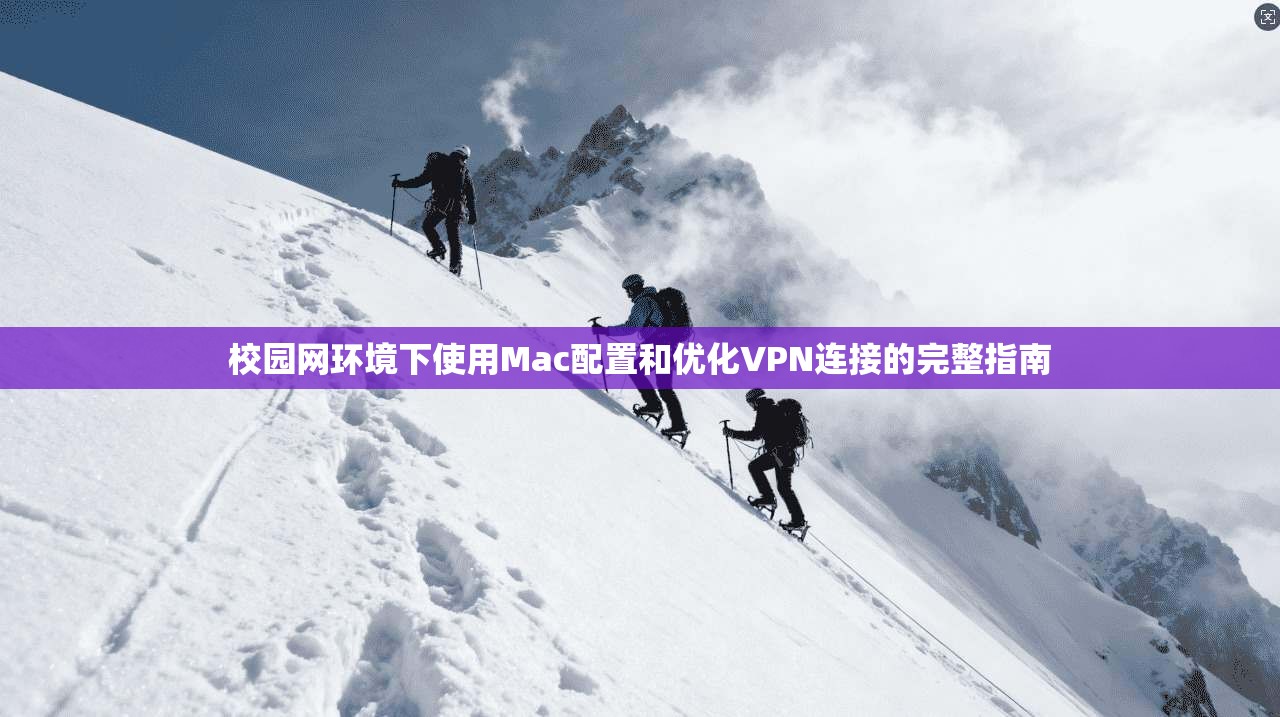 校园网环境下使用Mac配置和优化VPN连接的完整指南