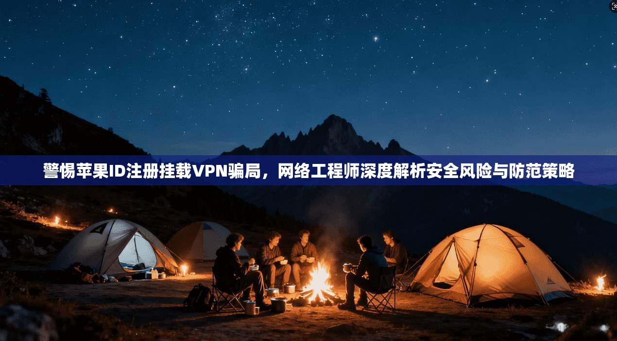 警惕苹果ID注册挂载VPN骗局,网络工程师深度解析安全风险与防范策略