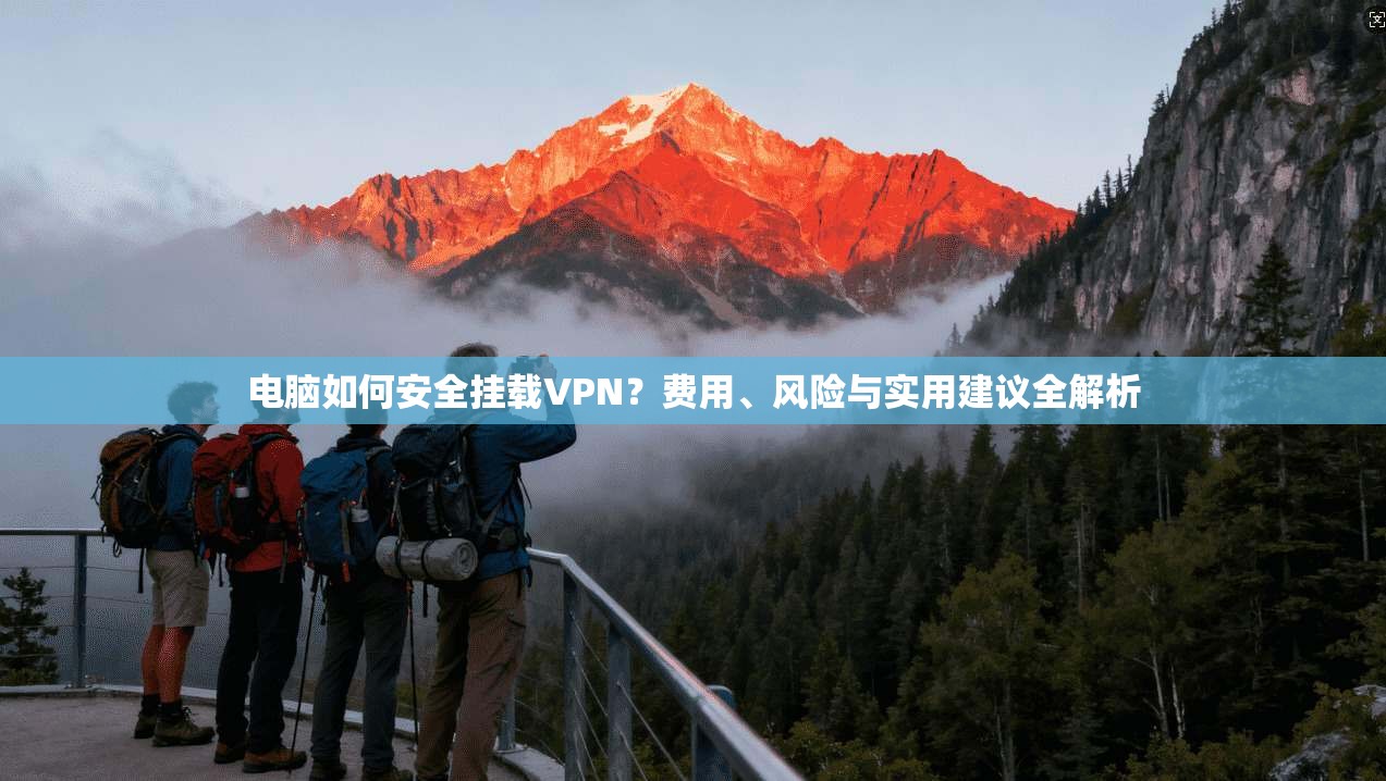 电脑如何安全挂载VPN?费用、风险与实用建议全解析